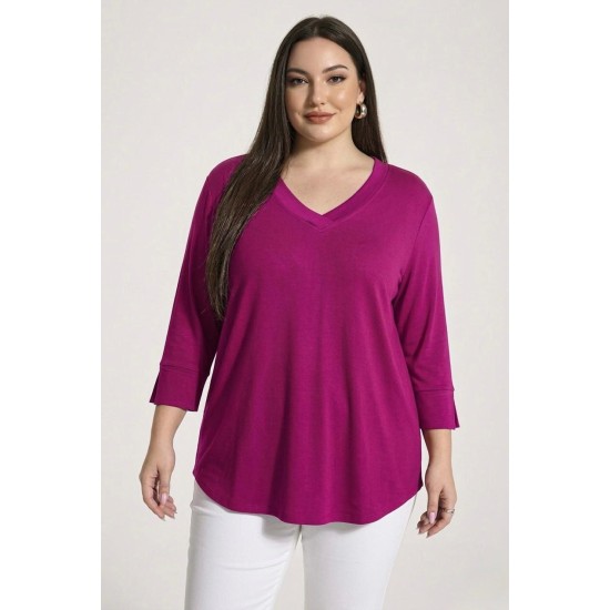 VİSKON V YAKA BLUZ 188323