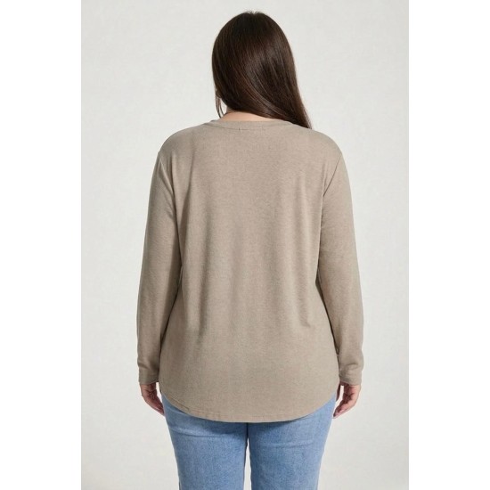 VİSKON V YAKA BLUZ 188324