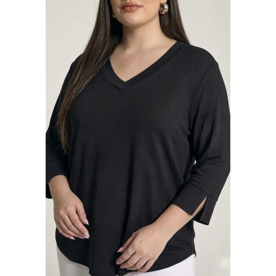 VİSKON V YAKA BLUZ 188326
