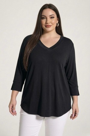 VİSKON V YAKA BLUZ 188326