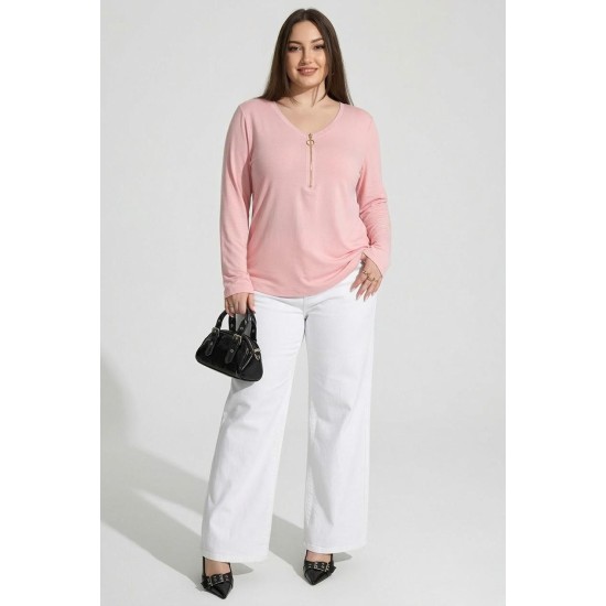 VİSKON V YAKA BLUZ 188327