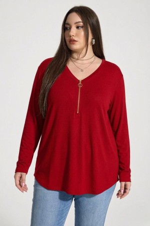 VİSKON V YAKA BLUZ 188330