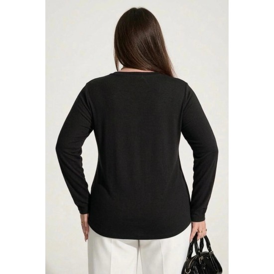 VİSKON V YAKA BLUZ 188331