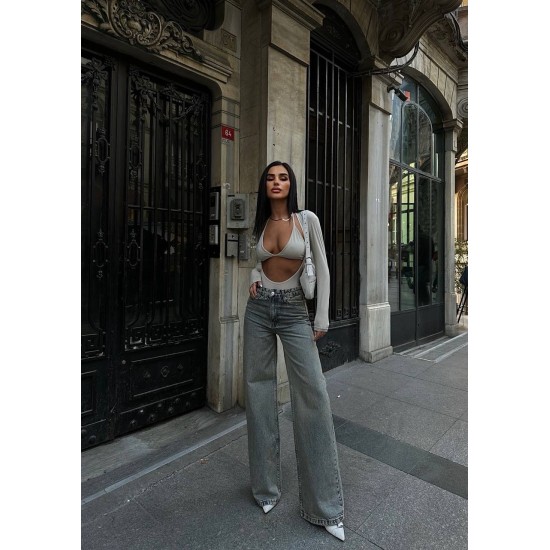 WIDE LEG JEAN PANTOLON 191669