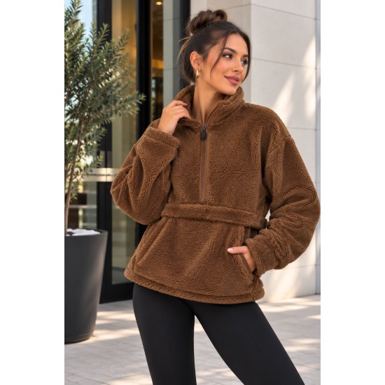 YARIM PATLI WELSOFT SWEAT 192591