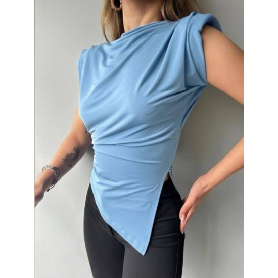 SLIT DETAIL BLOUSE 189776
