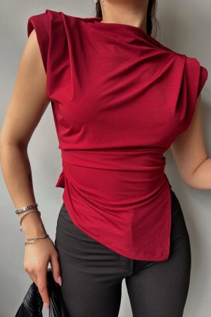 SLIT DETAIL BLOUSE 189777