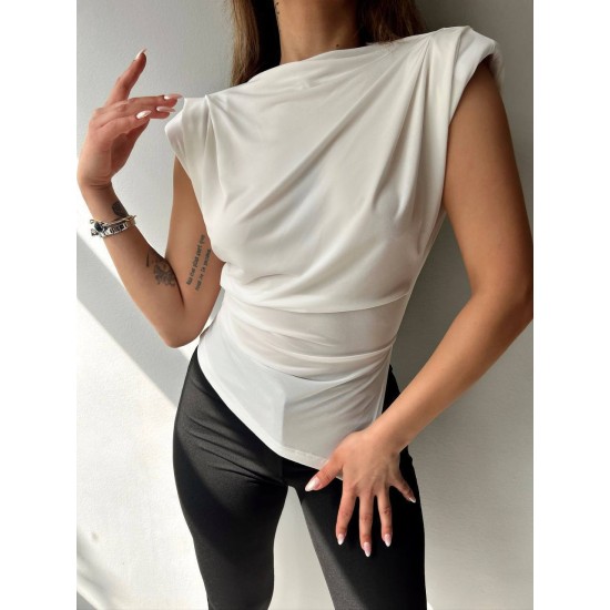 SLIT DETAIL BLOUSE 189779