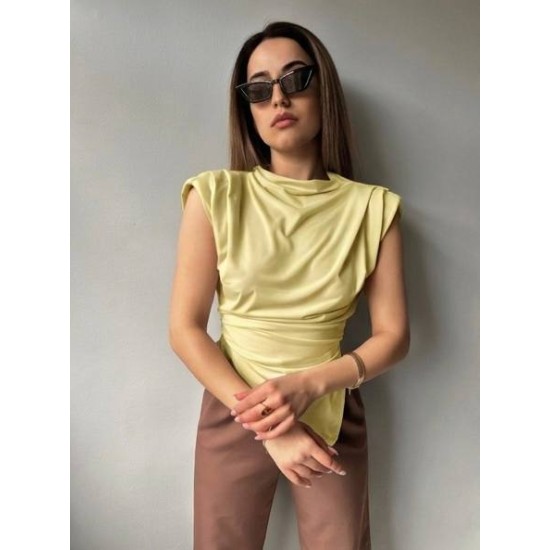 SLIT DETAIL BLOUSE 189780