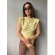SLIT DETAIL BLOUSE 189780