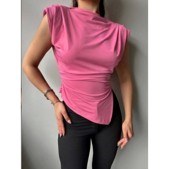 SLIT DETAIL BLOUSE 189781