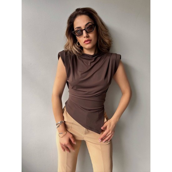 SLIT DETAIL BLOUSE 189782
