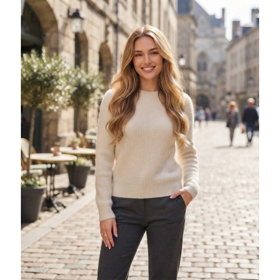 SOFT YARN KNITTED SWEATER 192143