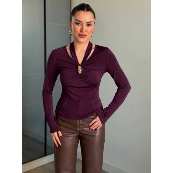 ZARA MODEL BOYUN ASKILI BLUZ 189180