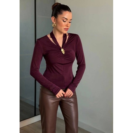 ZARA MODEL BOYUN ASKILI BLUZ 189180