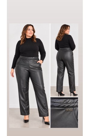 ZARA MODEL LIKRALI DERI GENIS PACA PANTOLON 191935