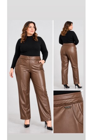 ZARA MODEL LIKRALI DERI GENIS PACA PANTOLON 191936