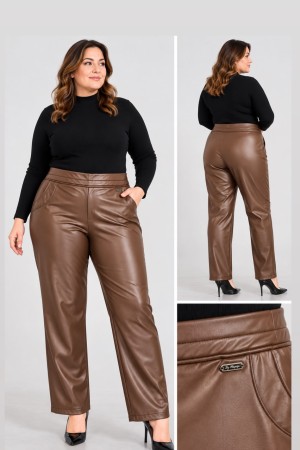 ZARA MODEL LIKRALI DERI GENIS PACA PANTOLON 191936