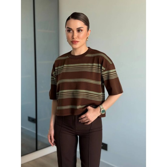 ZARA MODEL POLYAMID KUMAS TSHIRT 189173