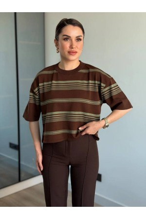 ZARA MODEL POLYAMID KUMAS TSHIRT 189173