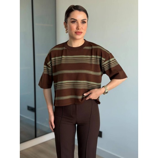 ZARA MODEL POLYAMID KUMAS TSHIRT 189173