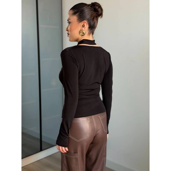 ZARA MODEL BOYUN ASKILI BLUZ 189176