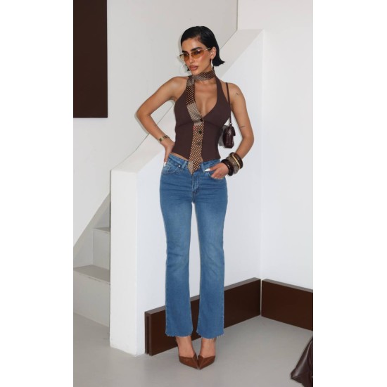 KESIK PACA ZARA MODEL JEAN PANTOLON 190508