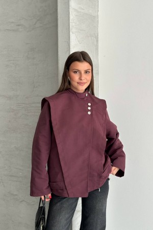 ZRA MODEL KRUVAZE KESIM DUGMELI ASTARLI TRENCKOT 191881