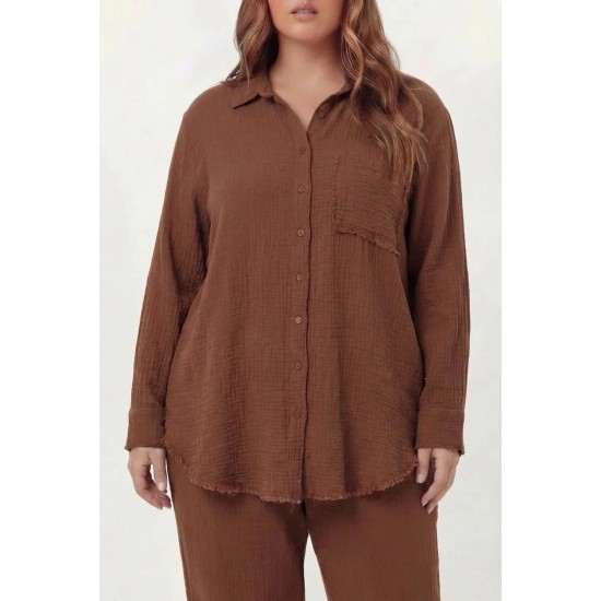 MÜSLİN KUMAŞ GÖMLEK 186075