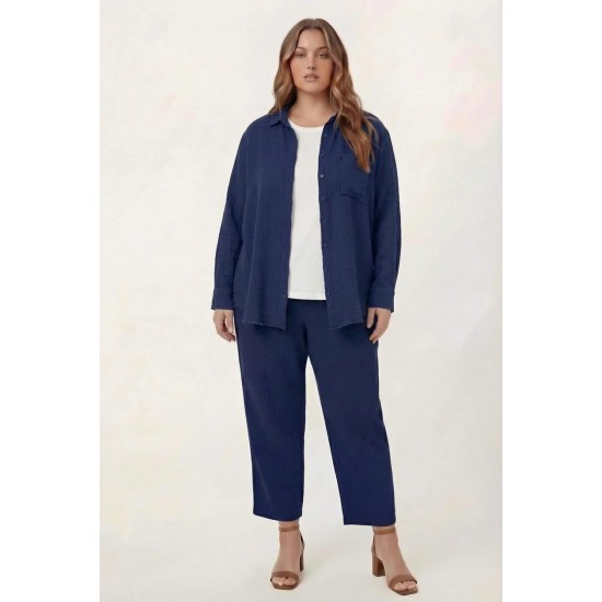 MÜSLİN KUMAŞ GÖMLEK 186076