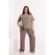 BEIGE TRACKSUIT SET 185855