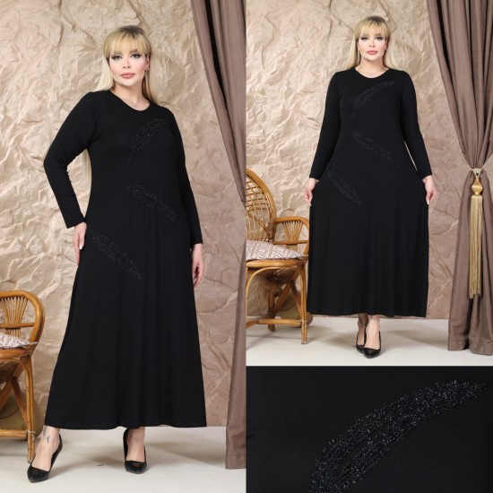 VİSKON KUMAŞ ELBİSE 186085