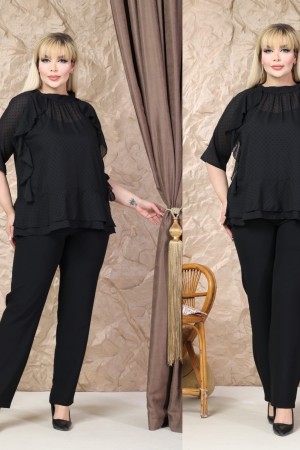 SİYAH BLUZ ŞİFON KUMAŞ 185847