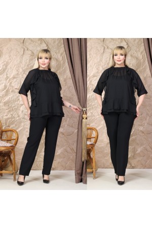 SİYAH BLUZ ŞİFON KUMAŞ 185847