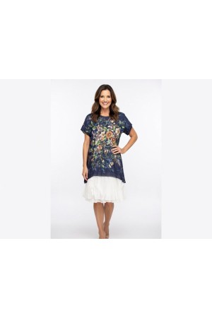 DESENLİ TÜLBENT ELBİSE 185989