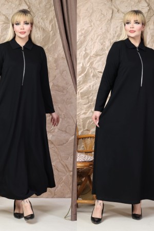 SİYAH ELBİSE OYSHO KUMAŞ 185846