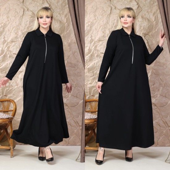 SİYAH ELBİSE OYSHO KUMAŞ 185846