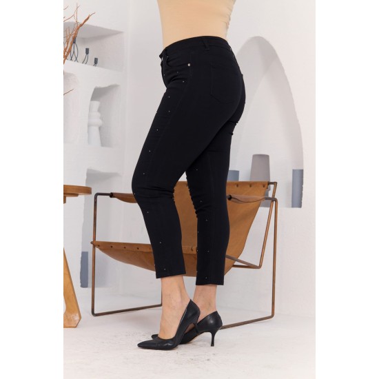 SPECIAL STONE DETAIL JEANS 186106