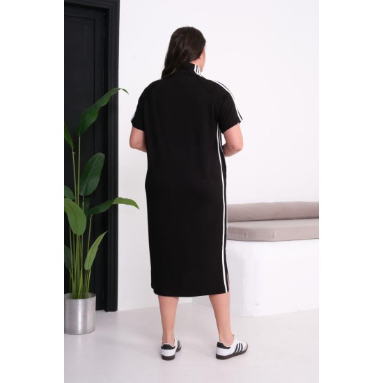 SİYAH ELBİSE KRİSTAL KUMAŞ 185851