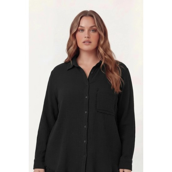 MÜSLİN KUMAŞ GÖMLEK 186077