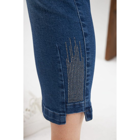 PAÇA TAŞ DETAYLI JEAN 186110