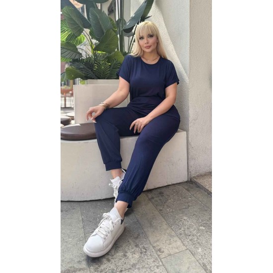 LACİVERT EŞOFMAN TAKIM VİSKON KUMAŞ 185737