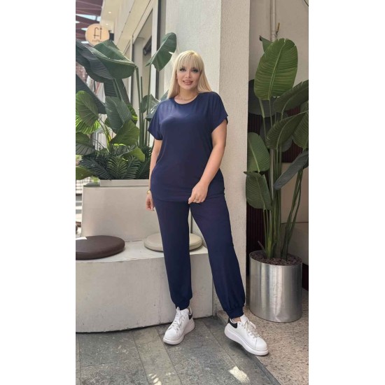 LACİVERT EŞOFMAN TAKIM VİSKON KUMAŞ 185737