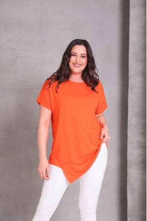 ORANGE BLUZ VİSKON KUMAŞ 185829