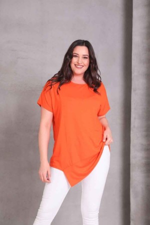 ORANGE BLUZ VİSKON KUMAŞ 185829