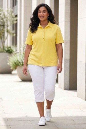 SARI TSHIRT POLO YAKA 185831