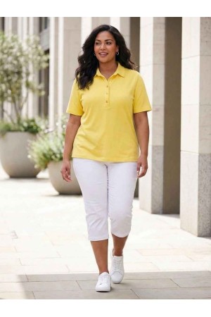 SARI TSHIRT POLO YAKA 185831