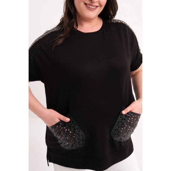 KAHVE BLUZ VİSKON KUMAŞ 185877