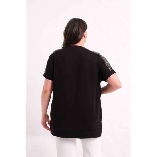 KAHVE BLUZ VİSKON KUMAŞ 185877