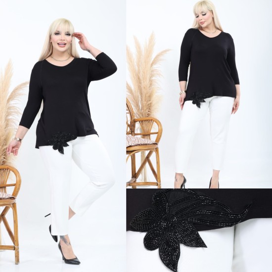 VİSKON KUMAŞ BLUZ 186083